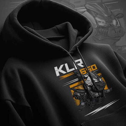 Kawasaki KLR650 2011-14 Inspired Hoodie - Motorcycle Sweatshirt for Riders