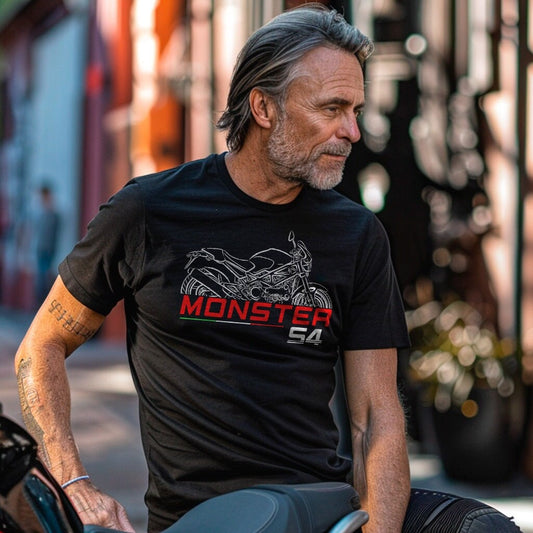 Ducati Monster S4 & S4R Inspired T-Shirt - Motorcycle Tee Shirt for Riders