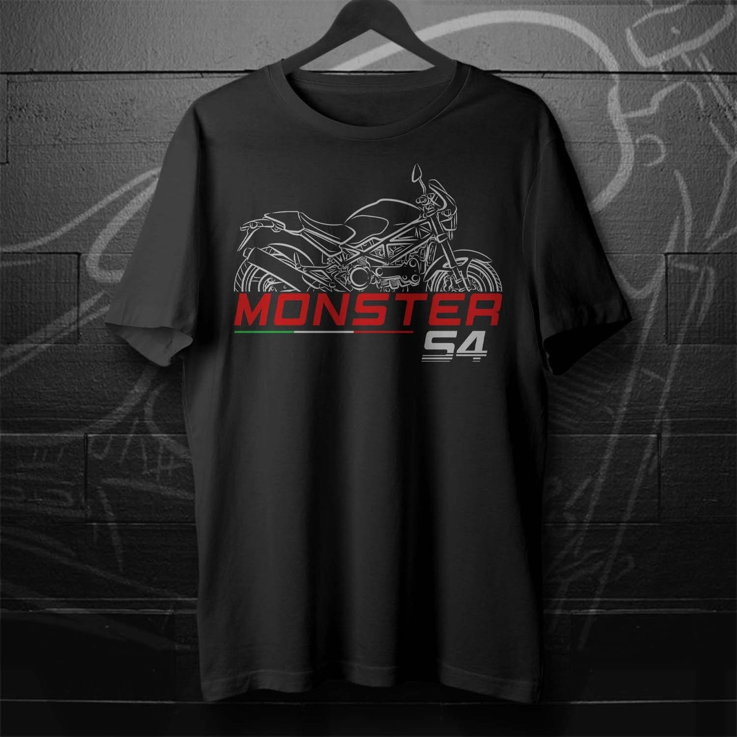 Ducati Monster S4 & S4R Inspired T-Shirt - Motorcycle Tee Shirt for Riders