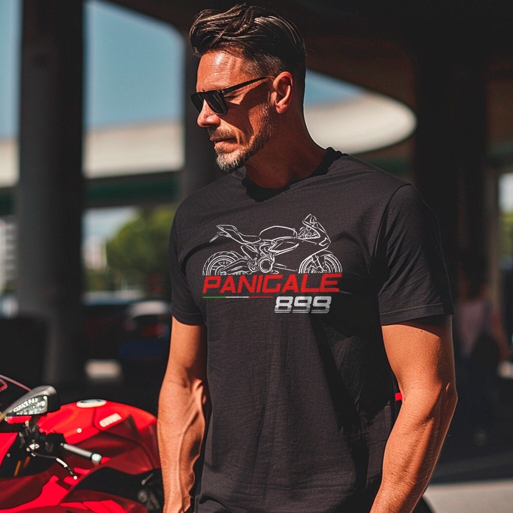 Ducati Panigale 899 Inspired T-Shirt - Motorcycle Tee Shirt for Riders
