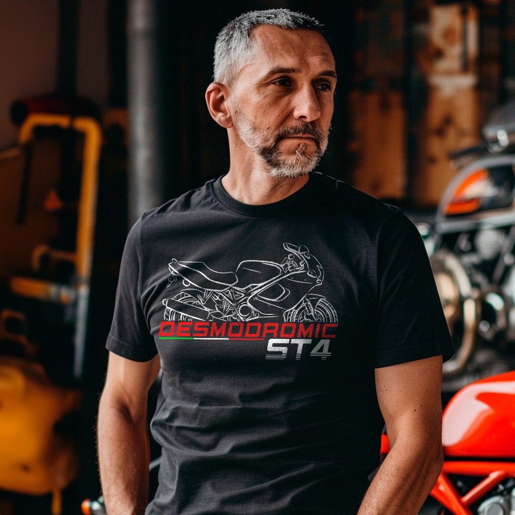 Ducati ST4 Inspired T-Shirt - Motorcycle Tee Shirt for Riders