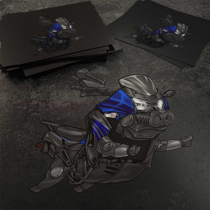 Kawasaki KLR650 2008-10 Inspired Stickers - Set of 3 Motorcycle Decals for Riders