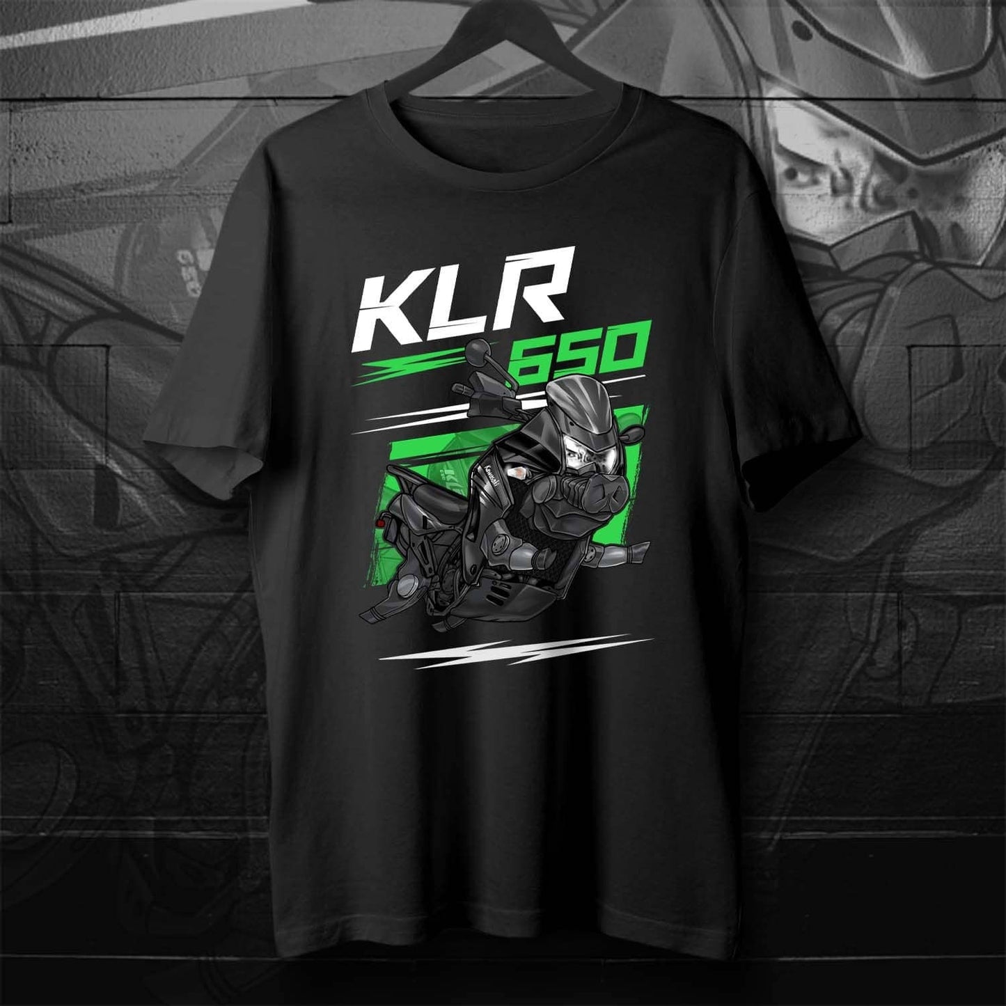 Kawasaki KLR650 2011-14 Inspired T-Shirt - Motorcycle Tee Shirt for Riders