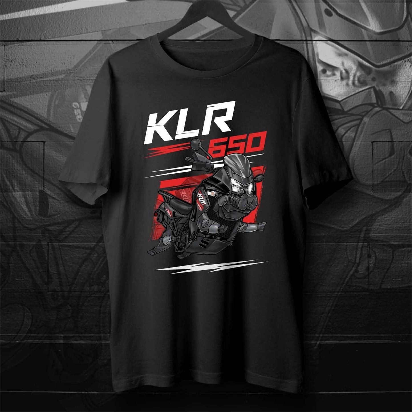Kawasaki KLR650 2011-14 Inspired T-Shirt - Motorcycle Tee Shirt for Riders