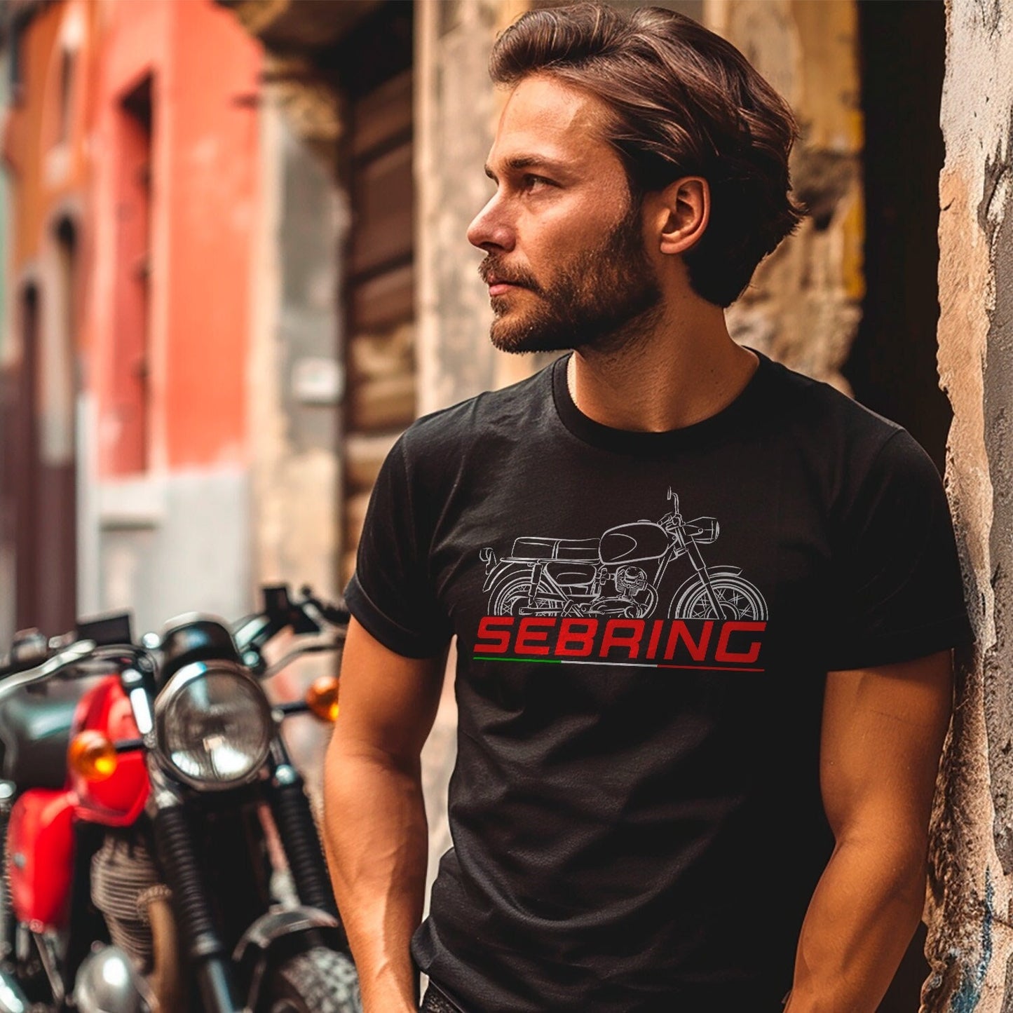 Ducati Sebring Inspired T-Shirt - Motorcycle Tee Shirt for Riders