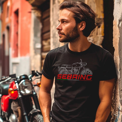Ducati Sebring Inspired T-Shirt - Motorcycle Tee Shirt for Riders