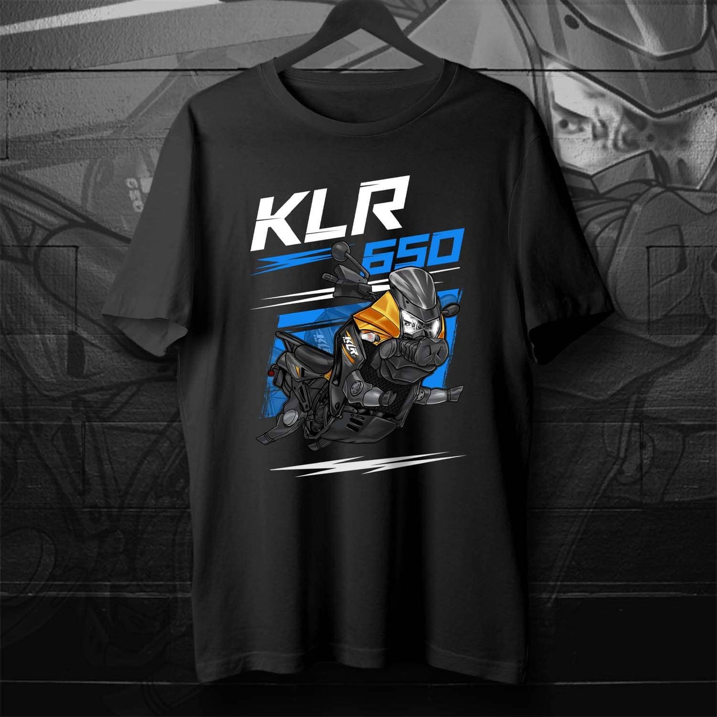 Kawasaki KLR650 2011-14 Inspired T-Shirt - Motorcycle Tee Shirt for Riders