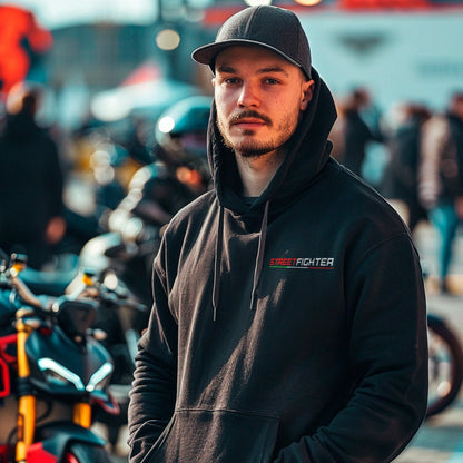 Ducati Streetfighter Inspired Hoodie - Motorcycle Sweatshirt for Riders