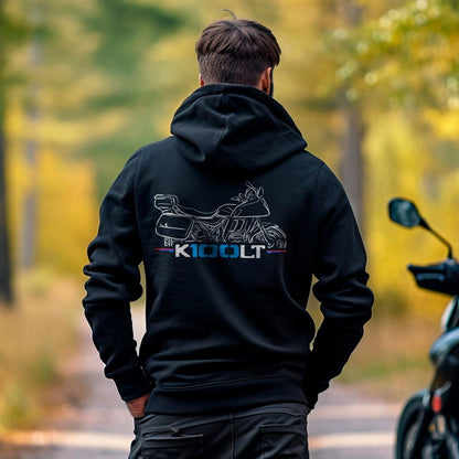 BMW K100 LT Hoodie - Motorcycle Sweatshirt for Motorrad Riders