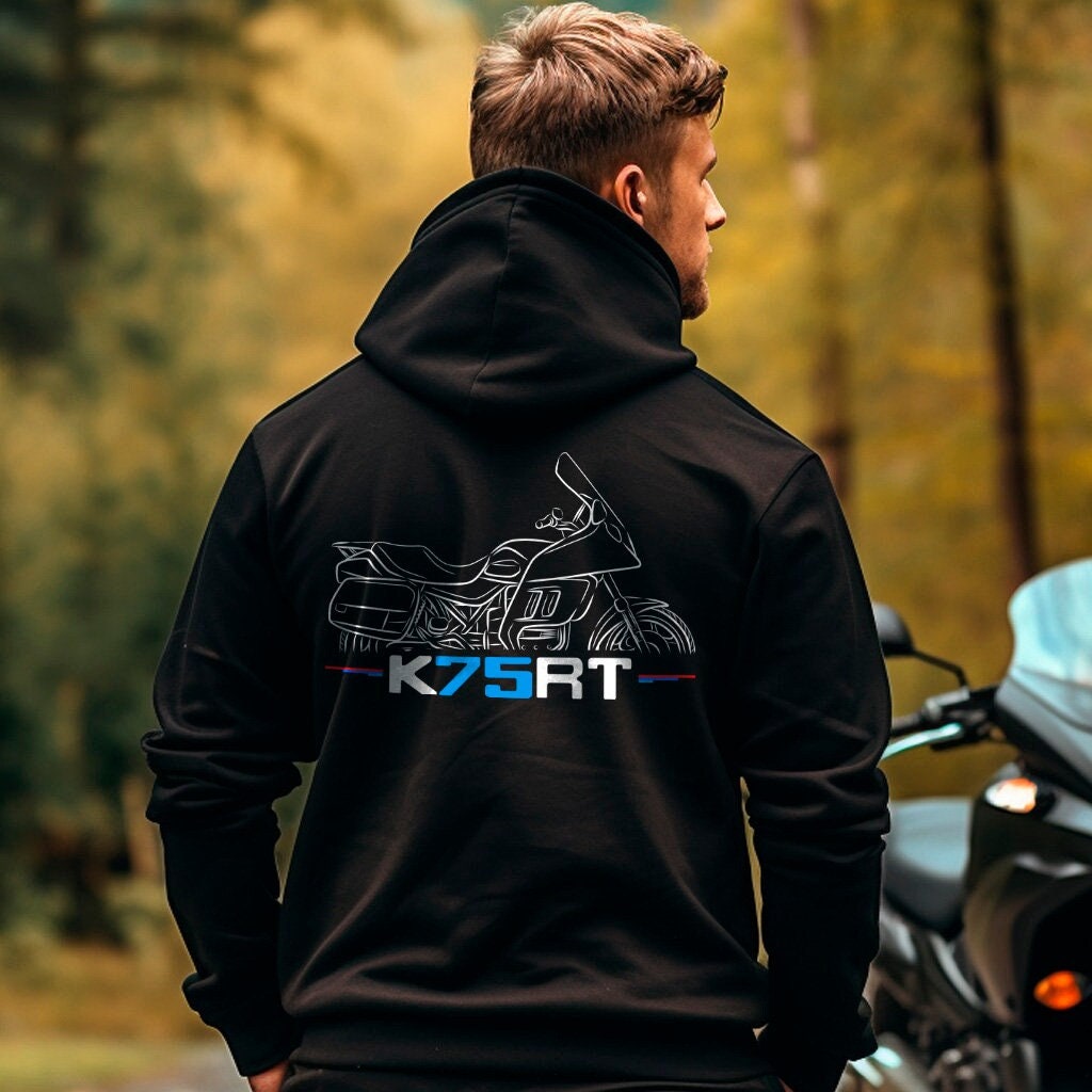 BMW K75 RT Hoodie - Motorcycle Sweatshirt for Motorrad Riders