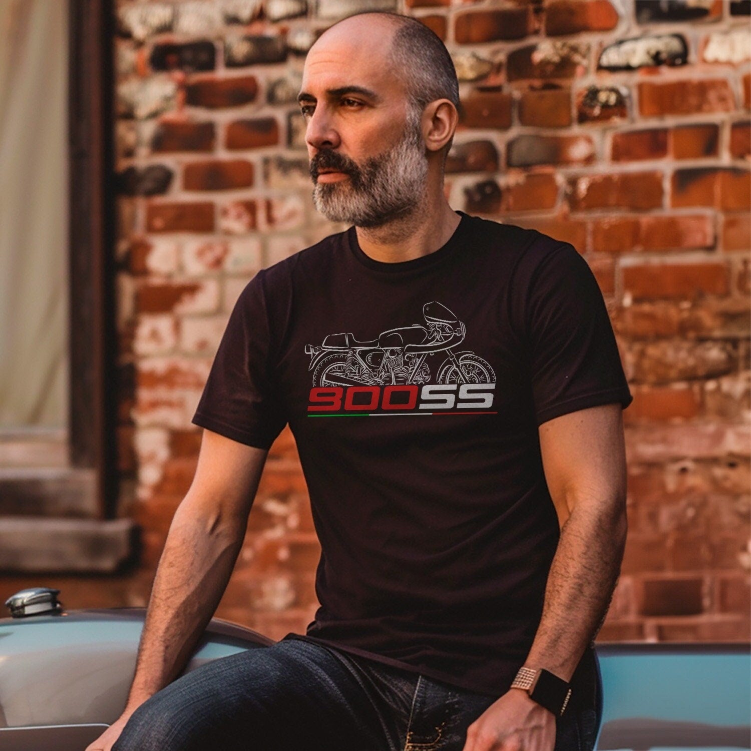 Ducati 900SS Inspired T-Shirt - Motorcycle Tee Shirt for Riders