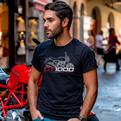 Ducati GT1000 Inspired T-Shirt - Motorcycle Tee Shirt for Riders