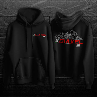 Ducati XDiavel S Inspired Hoodie - Motorcycle Sweatshirt for Riders