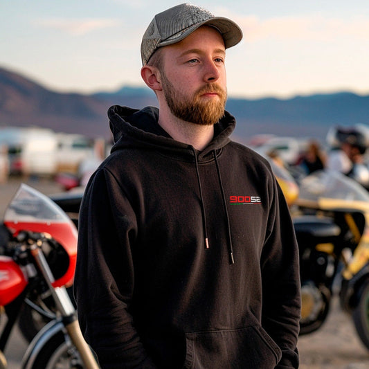 Ducati 900 S2 Inspired Hoodie - Motorcycle Sweatshirt for Riders