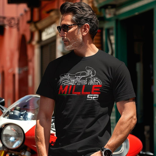 Ducati S2 Mille Inspired T-Shirt - Motorcycle Tee Shirt for Riders