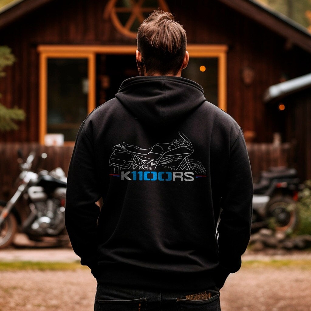 BMW K1100 RS Hoodie - Motorcycle Sweatshirt for Motorrad Riders