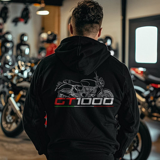 Ducati GT1000 Hoodie - Motorcycle Sweatshirt for Riders