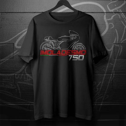 Ducati 750 Imola Desmo Inspired T-Shirt - Motorcycle Tee Shirt for Riders