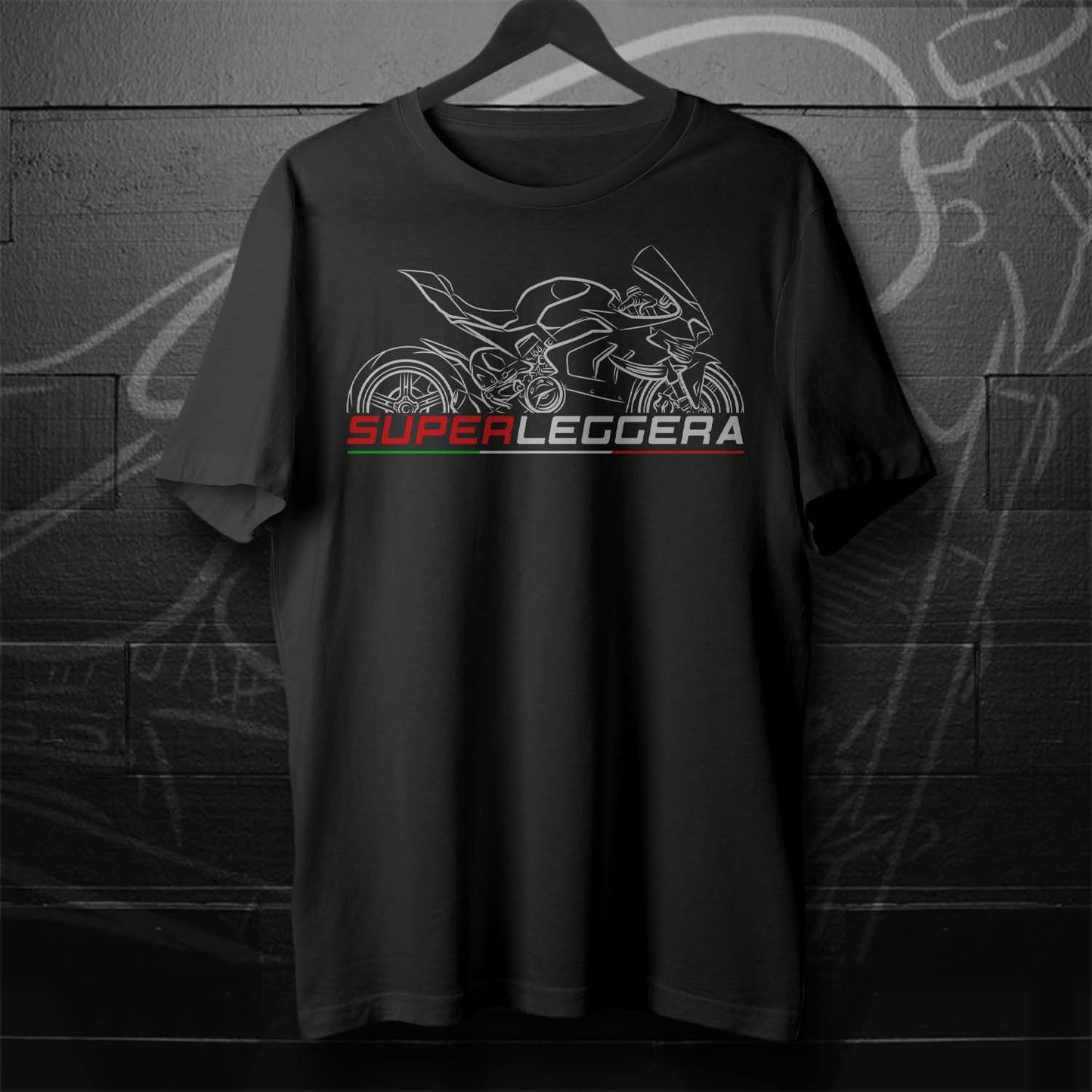 Ducati Superleggera Inspired T-Shirt - Motorcycle Tee Shirt for Riders