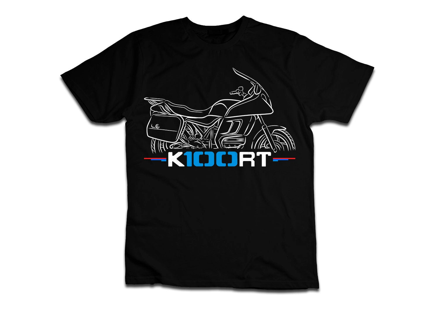 BMW K100 RT T-Shirt - Motorcycle Tee Shirt for Motorrad Riders