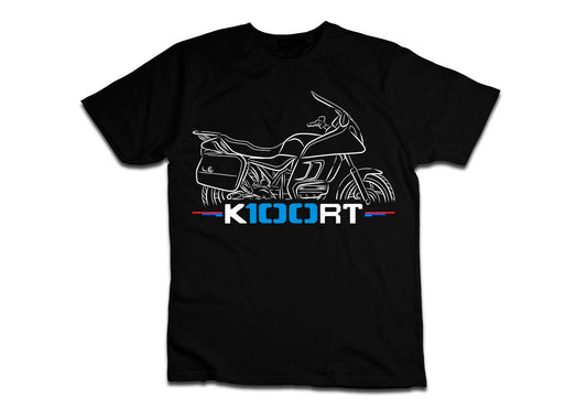 BMW K100 RT T-Shirt - Motorcycle Tee Shirt for Motorrad Riders