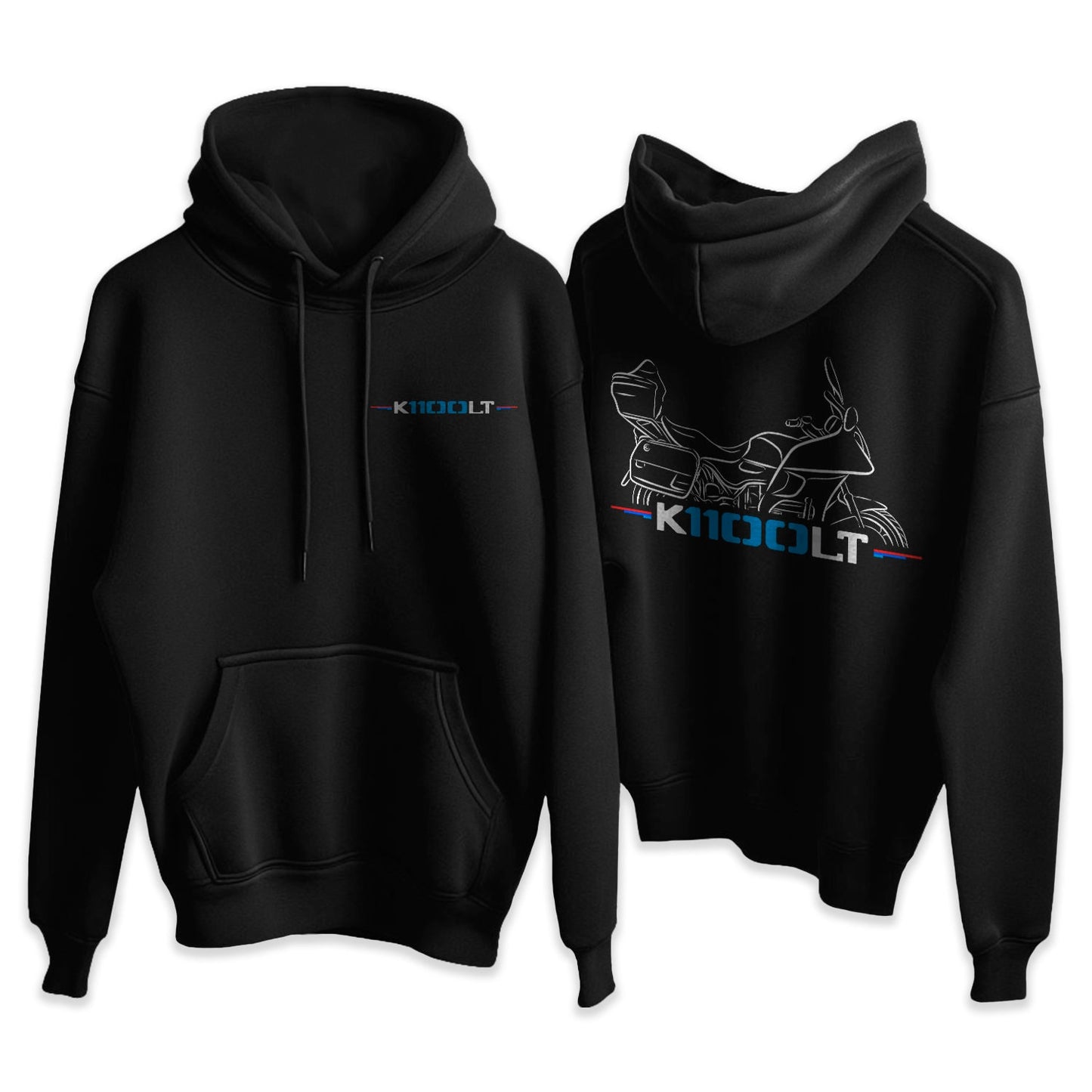 BMW K1100 LT Hoodie - Motorcycle Sweatshirt for Motorrad Riders