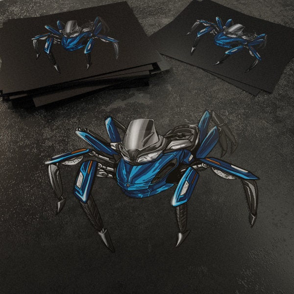 Can-Am Spyder ST 2014-16 Stickers - Set of 3 Motorcycle Decals for Riders