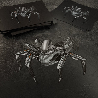 Can-Am Spyder ST 2014-16 Stickers - Set of 3 Motorcycle Decals for Riders