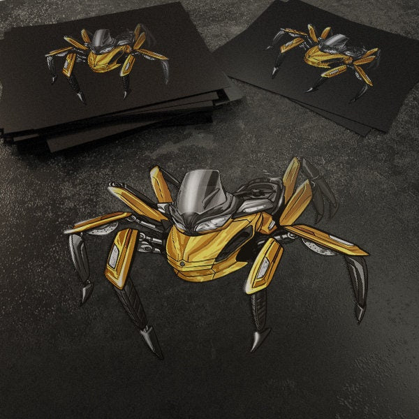 Can-Am Spyder ST 2014-16 Stickers - Set of 3 Motorcycle Decals for Riders