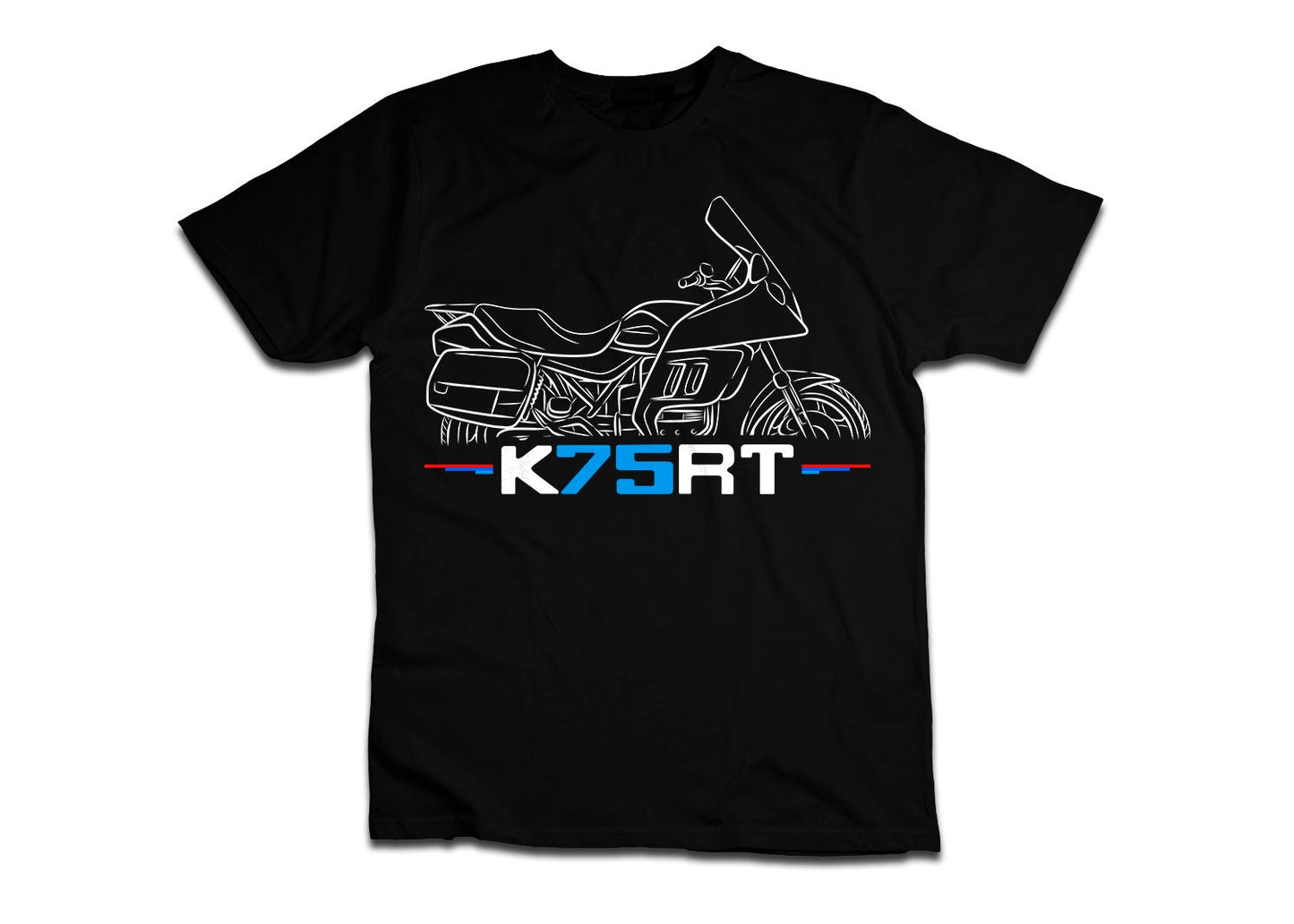 BMW K75 RT T-Shirt - Motorcycle Tee Shirt for Motorrad Riders