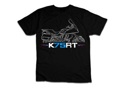 BMW K75 RT T-Shirt - Motorcycle Tee Shirt for Motorrad Riders