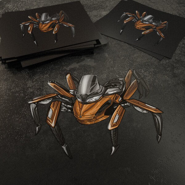 Can-Am Spyder ST 2014-16 Stickers - Set of 3 Motorcycle Decals for Riders