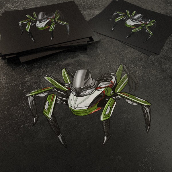 Can-Am Spyder ST 2014-16 Stickers - Set of 3 Motorcycle Decals for Riders