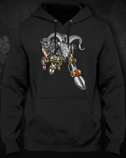 Kawasaki Ninja ER-6n Inspired Hoodie - Motorcycle Sweatshirt for Riders