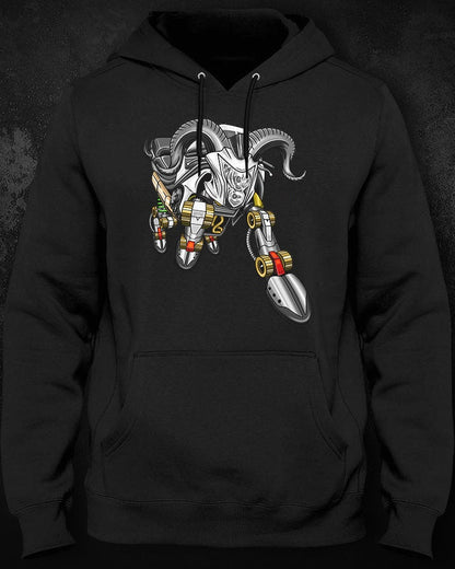 Kawasaki Ninja ER-6n Inspired Hoodie - Motorcycle Sweatshirt for Riders