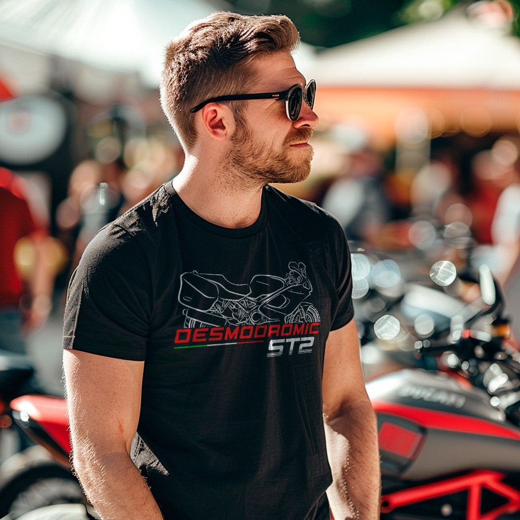 Ducati ST2 Inspired T-Shirt - Motorcycle Tee Shirt for Riders