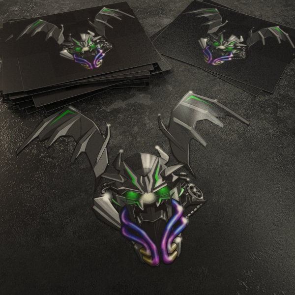 Kawasaki Ninja H2R Inspired Stickers - Set of 3 Motorcycle Decals for Riders