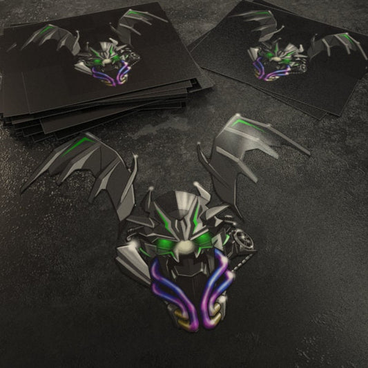 Kawasaki Ninja H2R Inspired Stickers - Set of 3 Motorcycle Decals for Riders