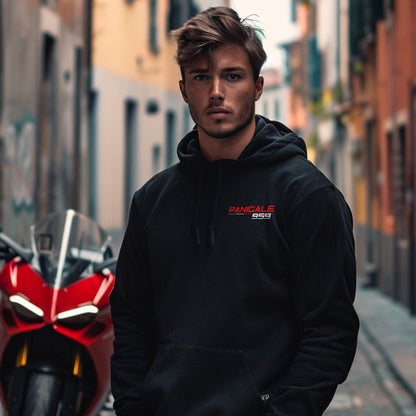 Ducati Panigale 959 Inspired Hoodie - Motorcycle Sweatshirt for Riders