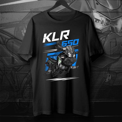 Kawasaki KLR650 2008-10 Inspired T-Shirt - Motorcycle Tee Shirt for Riders
