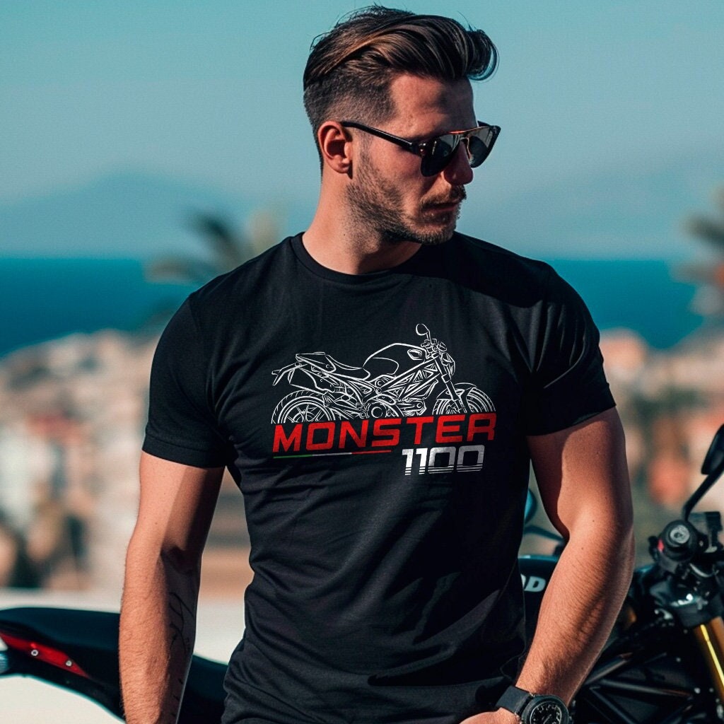 Ducati Monster S4 & S4R Inspired Hoodie - Motorcycle Sweatshirt for Riders
