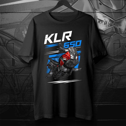 Kawasaki KLR650 2008-10 Inspired T-Shirt - Motorcycle Tee Shirt for Riders