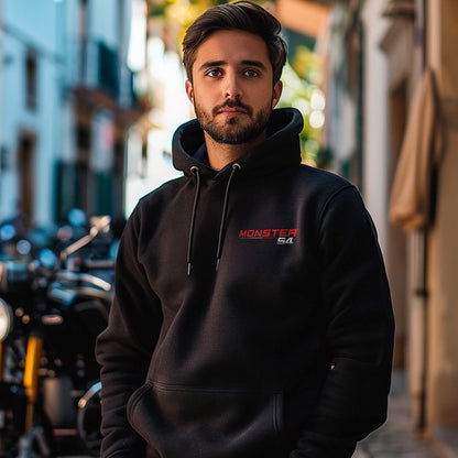 Ducati Monster S4 & S4R Inspired Hoodie - Motorcycle Sweatshirt for Riders