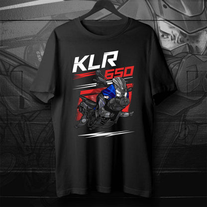 Kawasaki KLR650 2008-10 Inspired T-Shirt - Motorcycle Tee Shirt for Riders