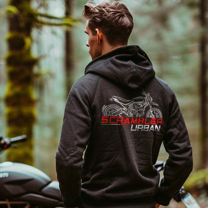 Ducati Scrambler Urban Inspired Hoodie - Motorcycle Sweatshirt for Riders