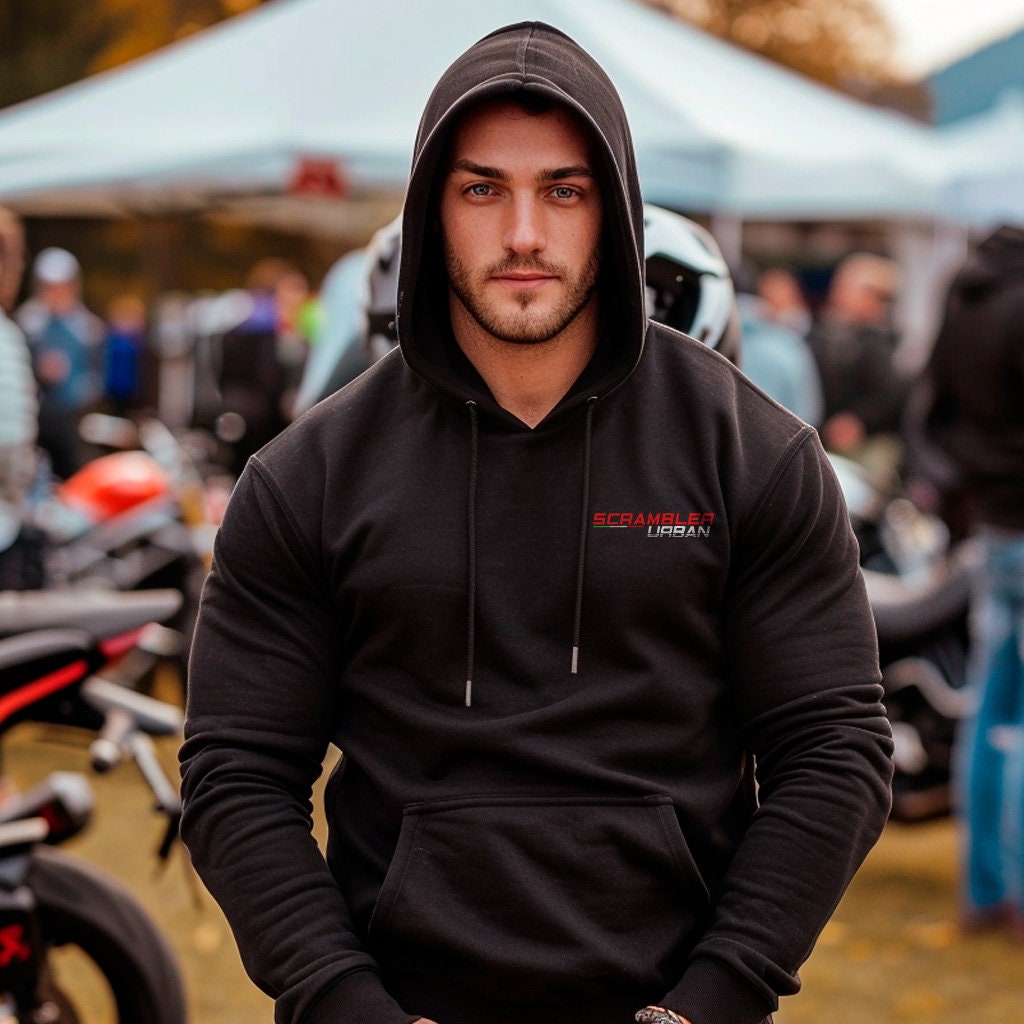 Ducati Scrambler Urban Inspired Hoodie - Motorcycle Sweatshirt for Riders