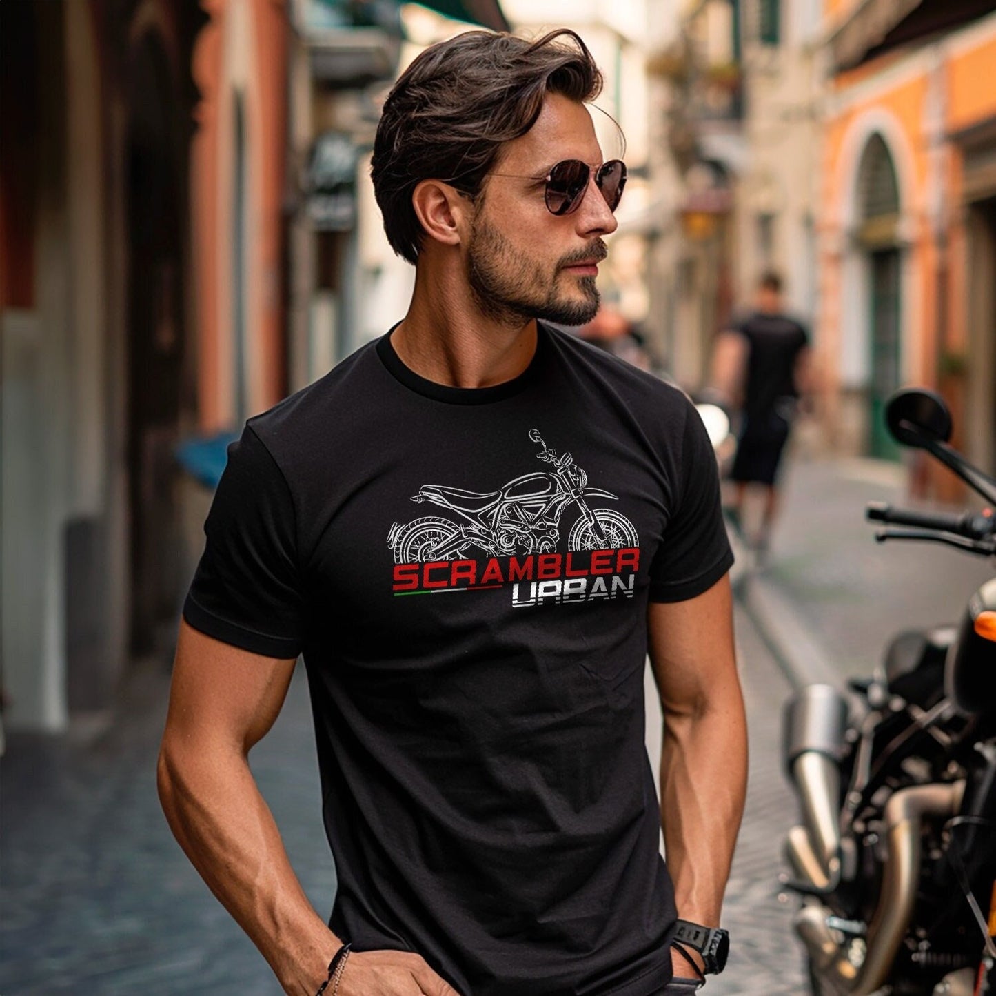 Ducati Scrambler Urban Inspired T-Shirt - Motorcycle Tee Shirt for Riders