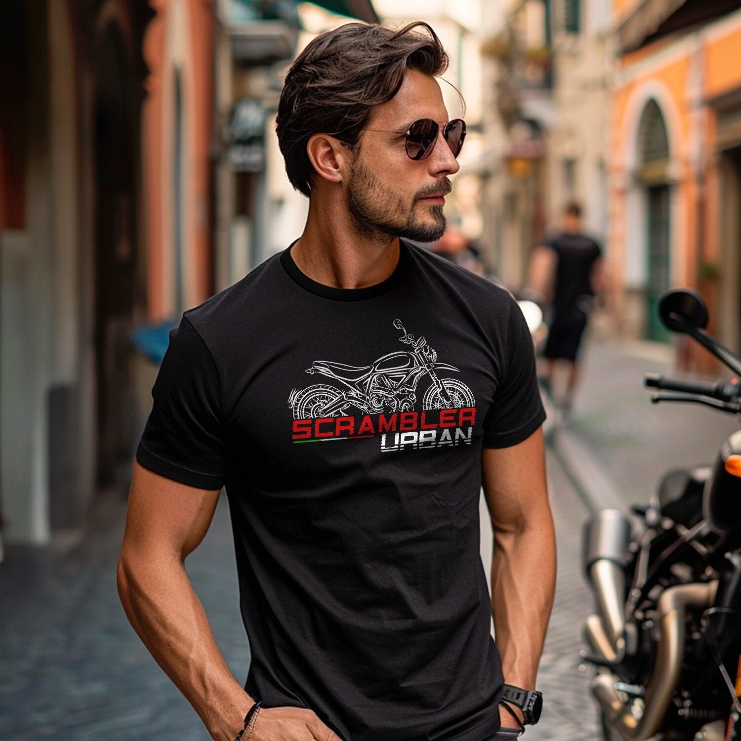 Ducati Scrambler Urban Inspired T-Shirt - Motorcycle Tee Shirt for Riders