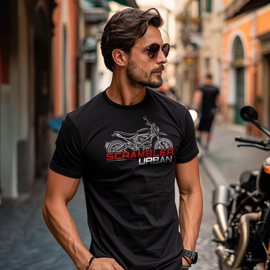 Ducati Scrambler Urban Inspired T-Shirt - Motorcycle Tee Shirt for Riders