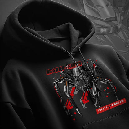 Can-Am Spyder RT 2020-24 Hoodie - Motorcycle Sweatshirt for Riders